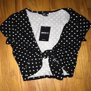 tie front top